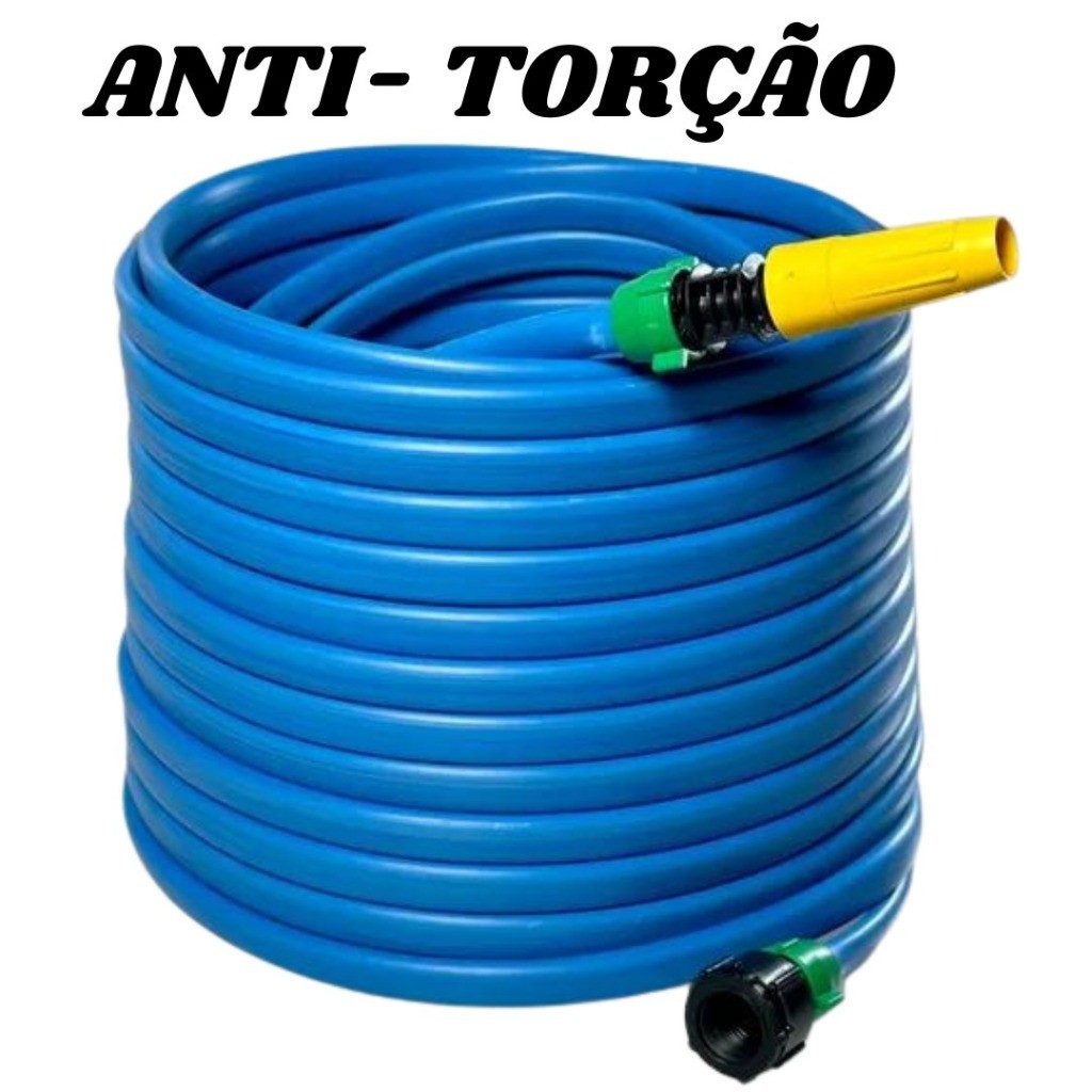 Mangueira de Jardim Anti-Torção e Anti-Dobras - 50 Metros