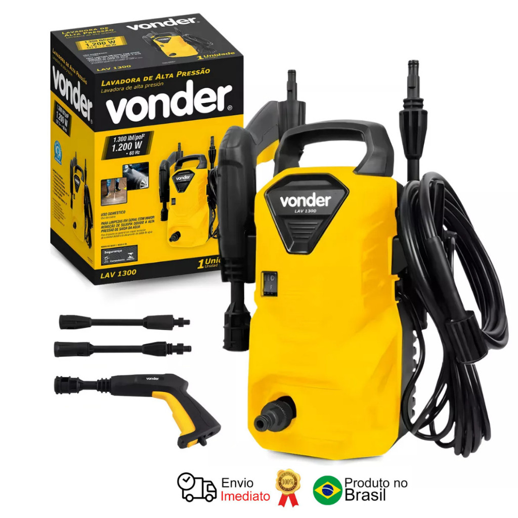 Lavadora De Alta Pressão Vonder Lav1300 127v