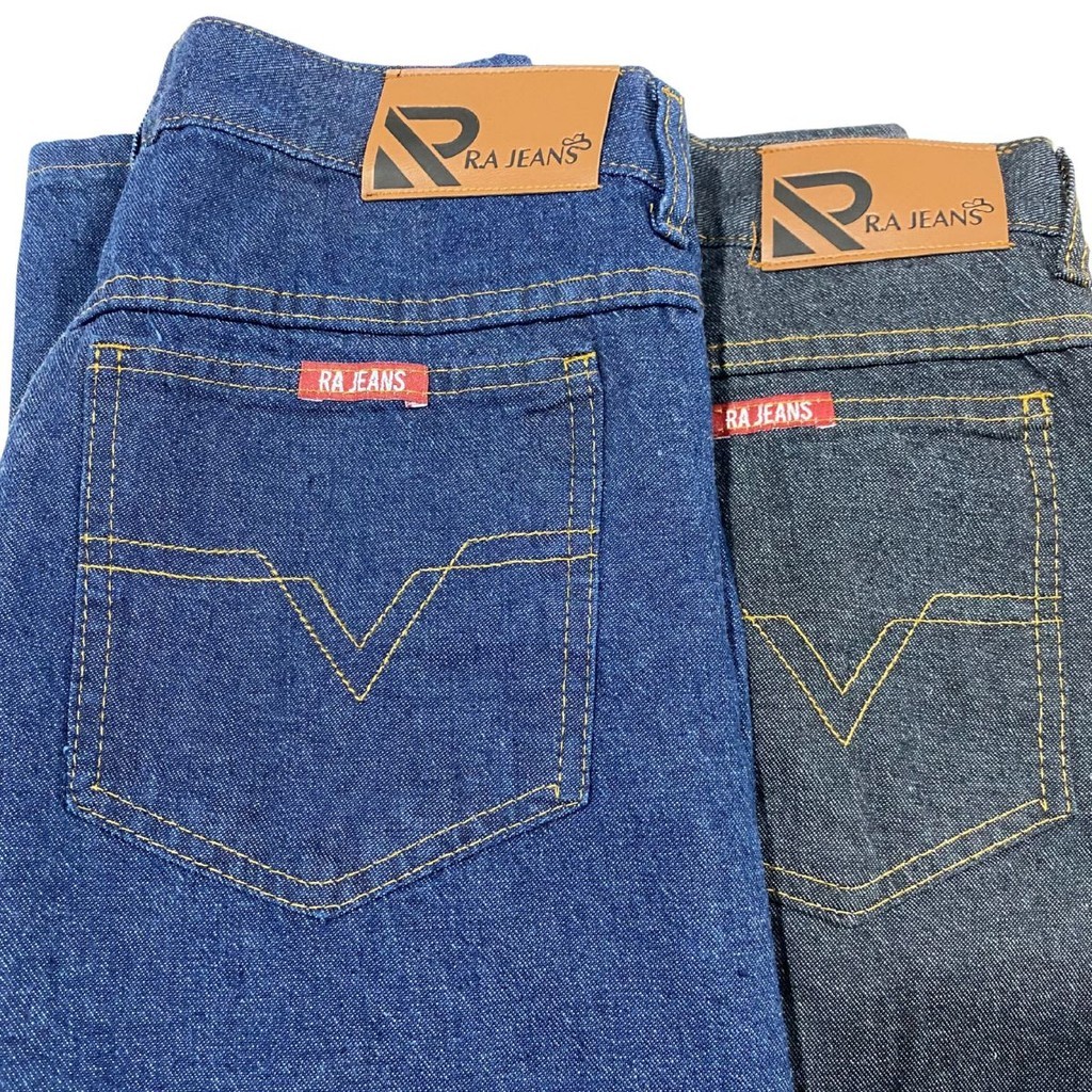 Kit 2 Calça Jeans Masculina Tradicional Corte Reto Promoção Resistente Tecido Premium